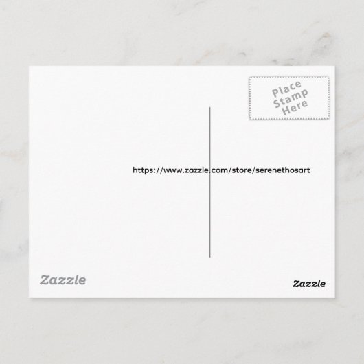 Oregon Coast Uitzicht Briefkaart (Achterkant)