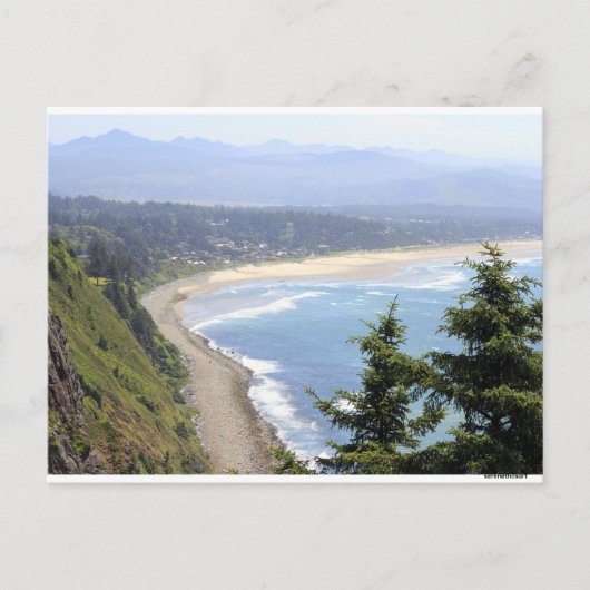 Oregon Coast Uitzicht Briefkaart (Voorkant)