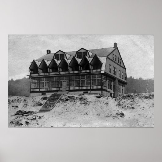 Oregon Coast Uitzicht of Outlook Inn Hotel Poster (Voorkant)