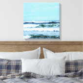 Oregon Coast Waves Canvas Afdruk (Insitu (Slaapkamer))