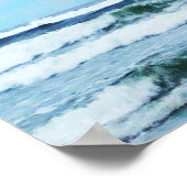 Oregon Coast Waves Poster (Hoek)
