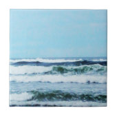 Oregon Coast Waves Tegeltje (Voorkant)