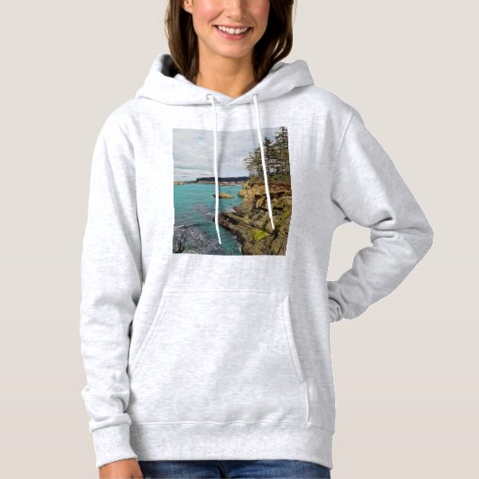 Oregon Coast Women's Hoodie (Voorkant)
