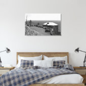 Oregon Coast Zee Lion Caves Main Kantoor Canvas Afdruk (Insitu (Slaapkamer))