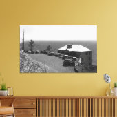 Oregon Coast Zee Lion Caves Main Kantoor Canvas Afdruk (Insitu (Woonkamer))