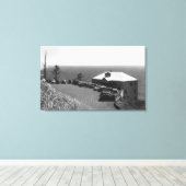 Oregon Coast Zee Lion Caves Main Kantoor Canvas Afdruk (Insitu (Houten vloer))