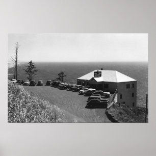 Oregon Coast Zee Lion Caves Main Kantoor Poster