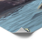 Oregon Coast Zee Lions Poster (Hoek)