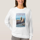 Oregon Coast Zee Lions T-shirt (Voorkant)