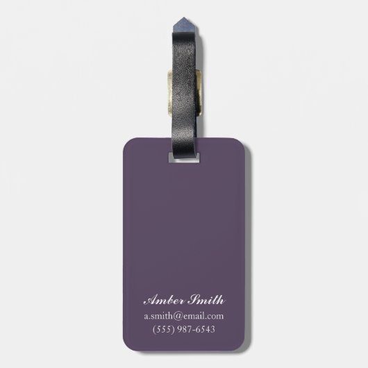 Oregon Coast Zee Meeuwen Bagagelabel (Achterkant verticaal)