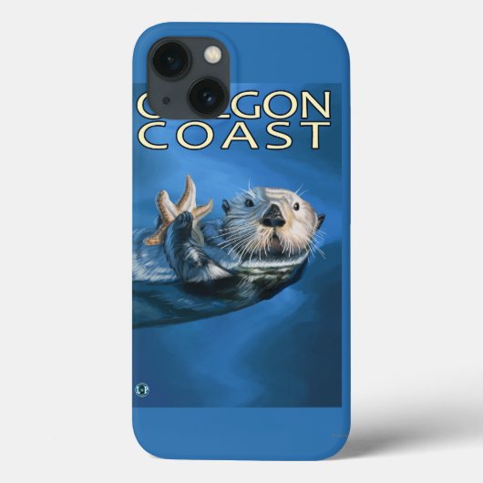 Oregon Coast Zee Otter Case-Mate iPhone Case (Achterkant)