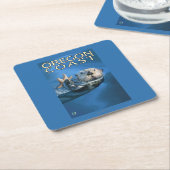 Oregon Coast Zee Otter Kartonnen Onderzetters (Schuin)