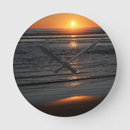 Oregon Coast Zonsondergang Foto Klok (Voorkant)