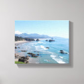 Oregon Coastal View Canvas Afdruk (Voorkant)