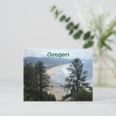 Oregon Coastline Briefkaart (Staand voorkant)