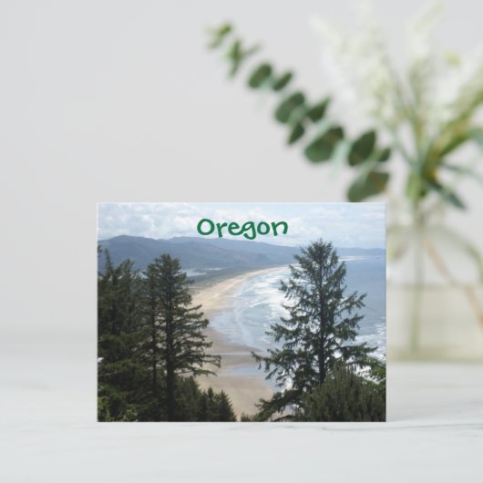 Oregon Coastline Briefkaart (Staand voorkant)