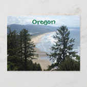 Oregon Coastline Briefkaart (Voorkant)