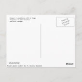 Oregon Coastline Briefkaart (Achterkant)