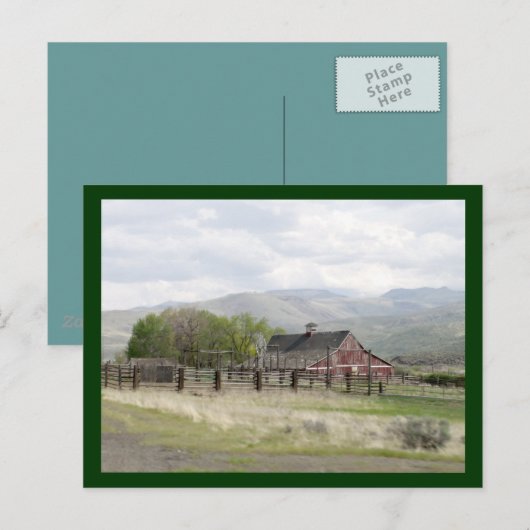 Oregon Countryside Briefkaart (Voorkant / Achterkant)