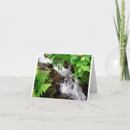 Oregon Creek Bedankkaart (Voorkant)