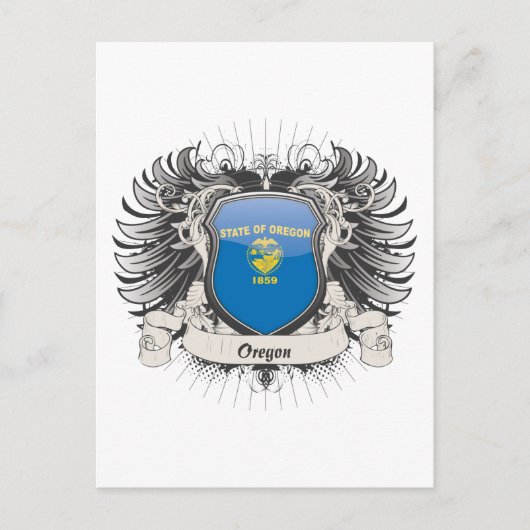 Oregon Crest Briefkaart (Voorkant)