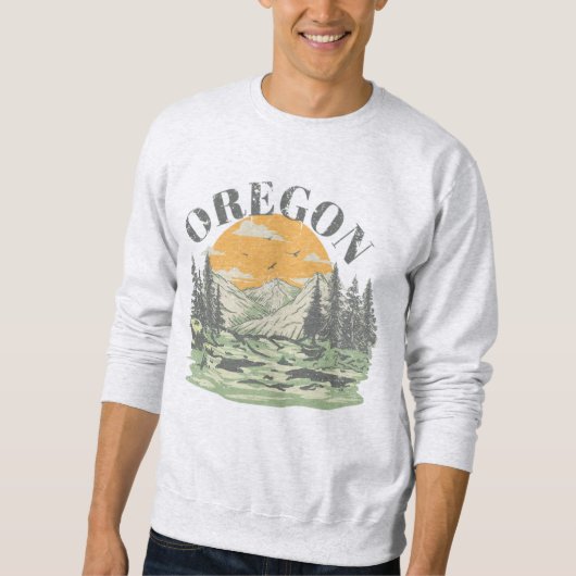 Oregon Crewneck Sweatshirt (Voorkant)