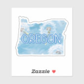 Oregon Dandelion Sticker (Vel)