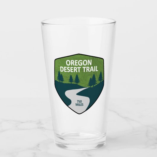Oregon Desert Trail Glas (Voorkant)