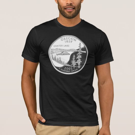 Oregon - Donker T-shirt (Voorkant)