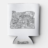 Oregon Doodle Blikjeskoeler (Voorkant)