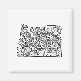 Oregon Doodle Magneet