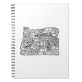 Oregon Doodle Notitieboek (Voorkant)