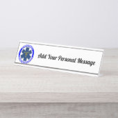 Oregon EMS Star of Life Bureau Naambordje (Voorkant)