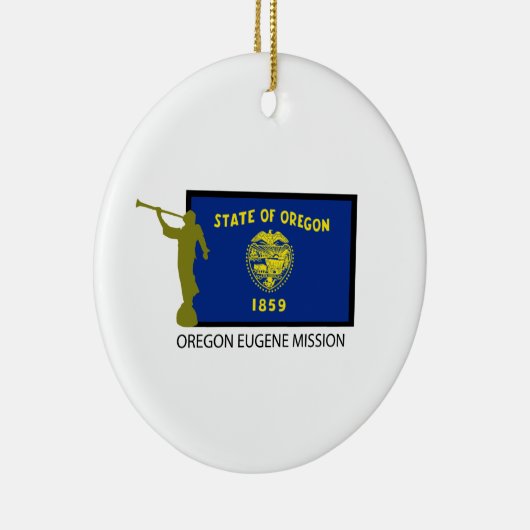 OREGON EUGENE MISSIE LDS CTR KERAMISCH ORNAMENT (Rechts)