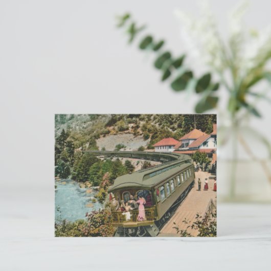 Oregon Express Feestdagenkaart (Staand voorkant)