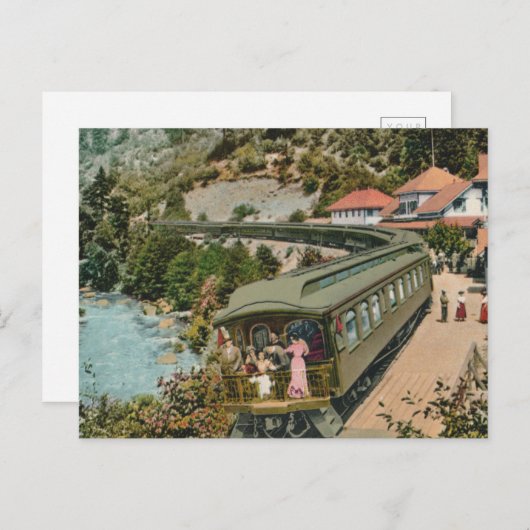 Oregon Express Feestdagenkaart (Voorkant / Achterkant)