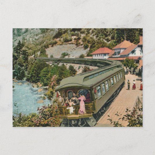 Oregon Express Feestdagenkaart (Voorkant)