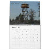 Oregon Fire Lookouts Kalender (Feb 2026)