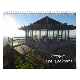 Oregon Fire Lookouts Kalender