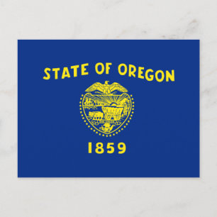 Oregon Flag Briefkaart