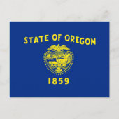 Oregon Flag Briefkaart (Voorkant)