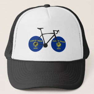 Oregon Flag Cycling Trucker Pet