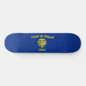 Oregon Flag Persoonlijk Skateboard (Horizontaal)