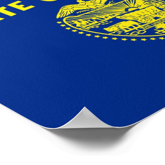 Oregon Flag Poster (Hoek)