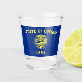 Oregon Flag Shot Glas