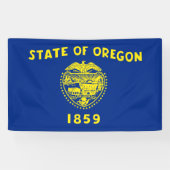 Oregon Flag Spandoek (Horizontaal)