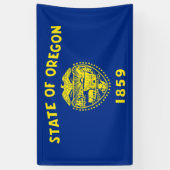 Oregon Flag Spandoek (Verticaal)