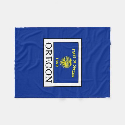 Oregon Fleece Deken (Voorkant (Horizontaal))