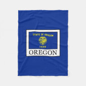 Oregon Fleece Deken (Voorkant)