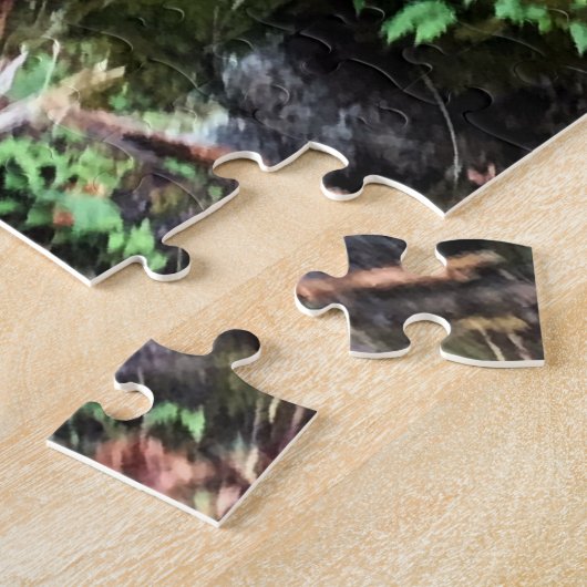 Oregon Forest Jigzaag Puzzle Legpuzzel (Zijkant)